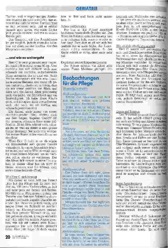 Vorschauseite 2: Früher war ich jemand! Einbezug der Patientenbiografie in die Pflege