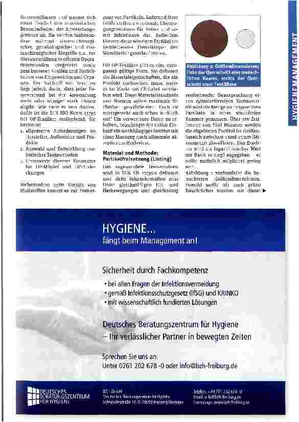 Vorschauseite 2: Flusenalarm im OP