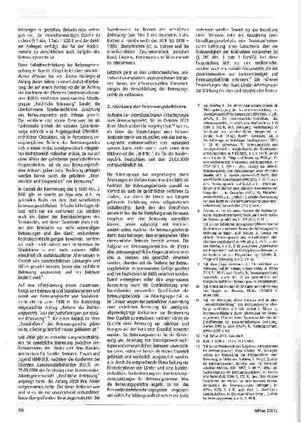 Vorschauseite 2: Professionalisierung und Qualitätssicherung als Bausteine einer verbesserten Betreuungsinfrastruktur