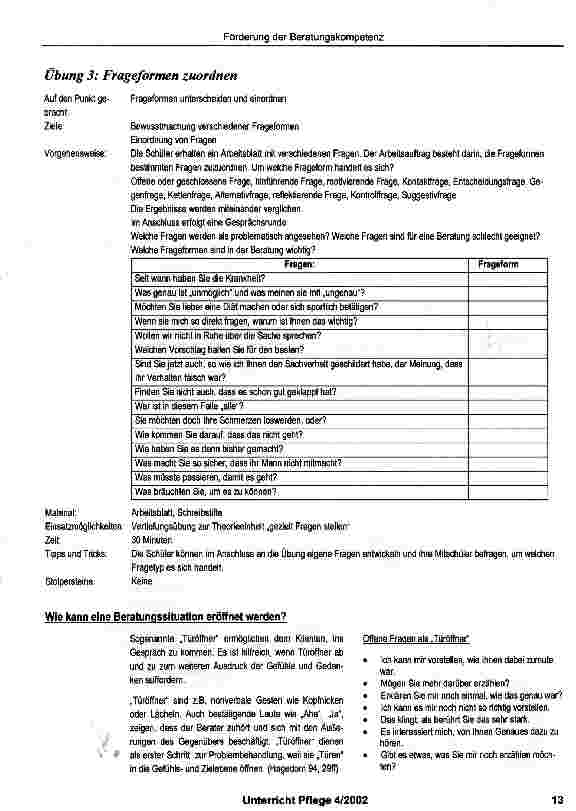 Vorschauseite 5: Förderung der Beratungskompetenz