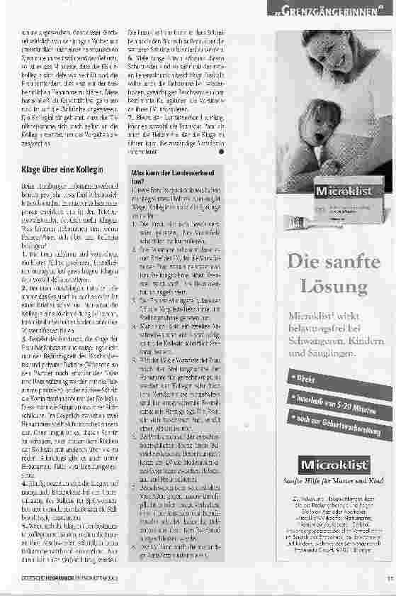 Vorschauseite 4: Wenn Klagen kommen...