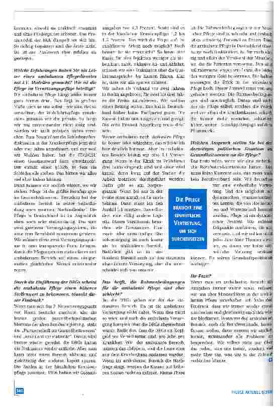 Vorschauseite 2: Die Rahmenbedingungen sind schlecht