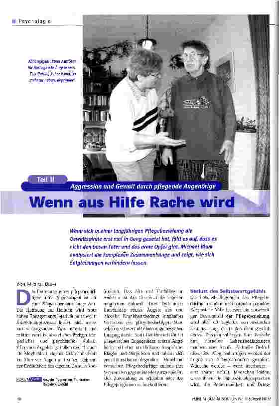 Vorschauseite 1: Wenn aus Hilfe Rache wird Teil II