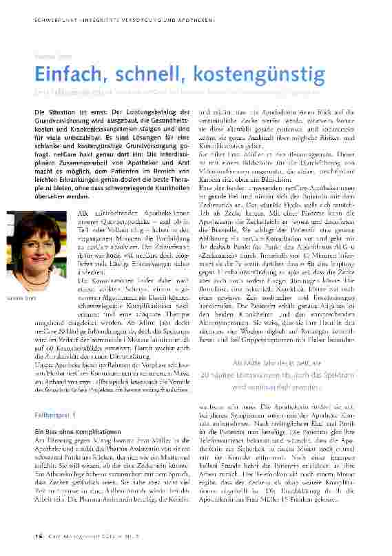 Vorschauseite 1: Einfach, schnell, kostengünstig