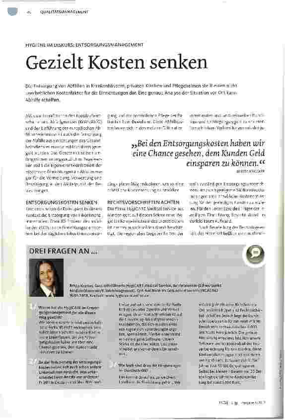 Vorschauseite 1: Gezielt Kosten senken