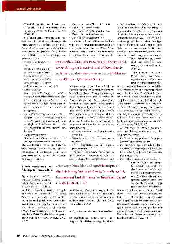 Vorschauseite 4: Eine „lernende Schule werden Pflegeschulprogramme als Instrumente - Teil 2