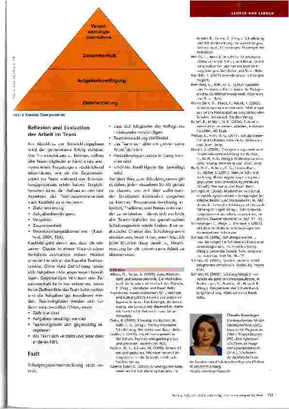 Vorschauseite 5: Eine „lernende Schule werden Pflegeschulprogramme als Instrumente - Teil 2