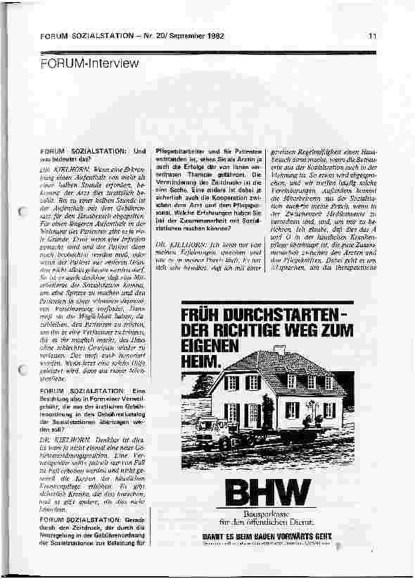 Vorschauseite 4: Ein Honorar gegen die Zackzack- Pflege