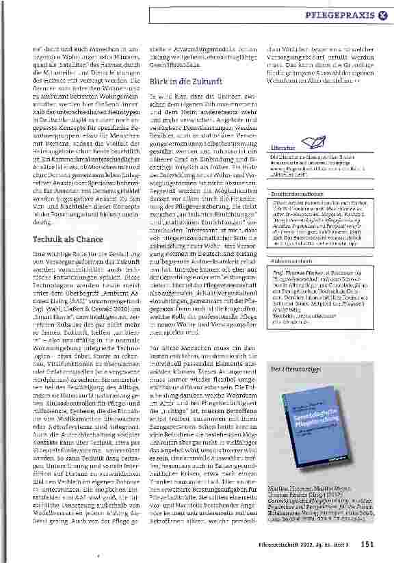 Vorschauseite 4: Auf keinen Fall ins Heim