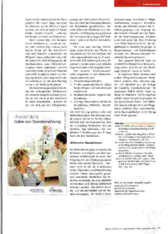 Vorschauseite 4: MikroSchulungen — ein pflegegeeignetes, praxisnahes Format Grundlagen und pädaqoqische Orientierunqen