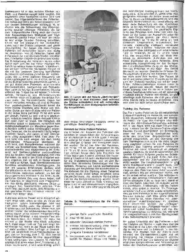 Vorschauseite 3: Praxis der Nephrologie 26. Folge: (Schluß) Heimdialyse