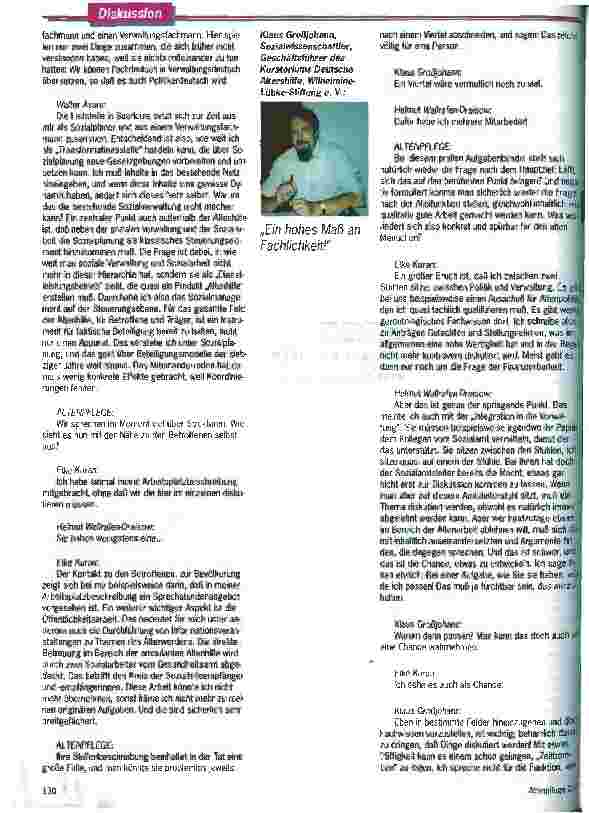 Vorschauseite 3: Altenämter, Seniorenbeauftragte oder Leitstellen?