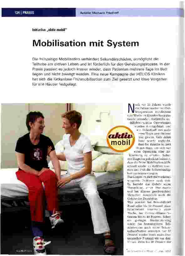Vorschauseite 1: Mobilisation mit System