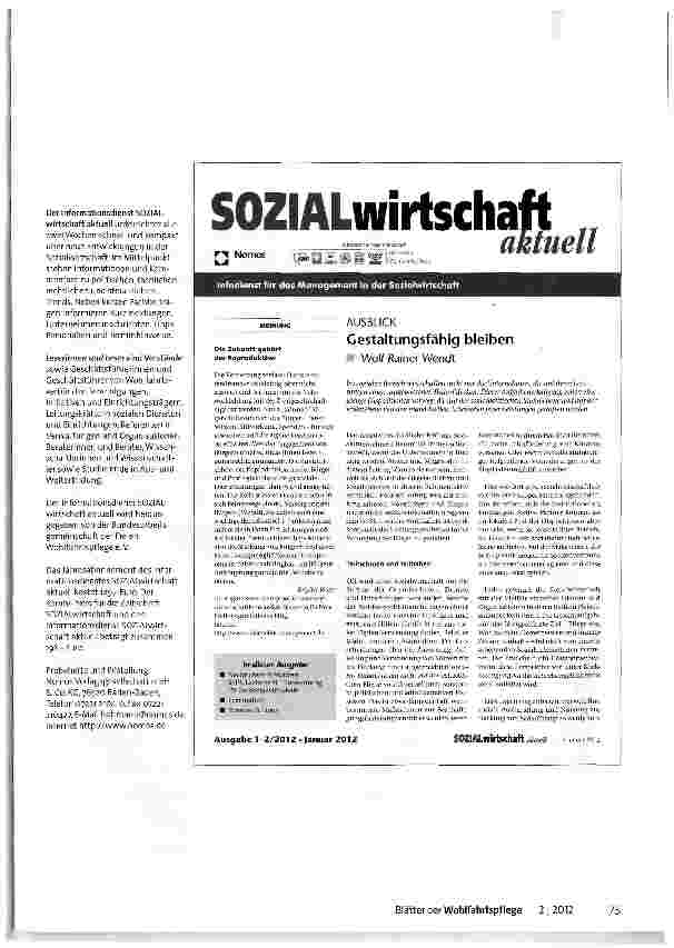 Vorschauseite 5: Der Markt will es nicht richten