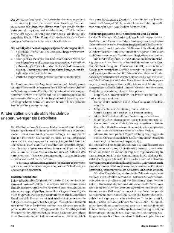 Vorschauseite 3: Kinder erleben Demenz