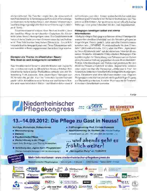 Vorschauseite 4: Kinder erleben Demenz