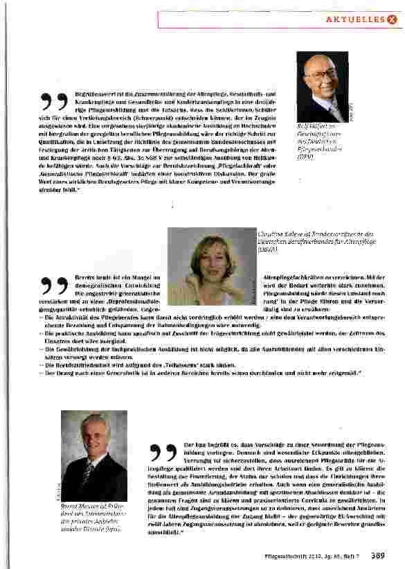 Vorschauseite 2: Eine Schwerpunktsetzung ist unabdingbar