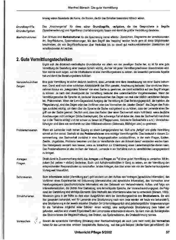 Vorschauseite 2: Die gute Vermittlung