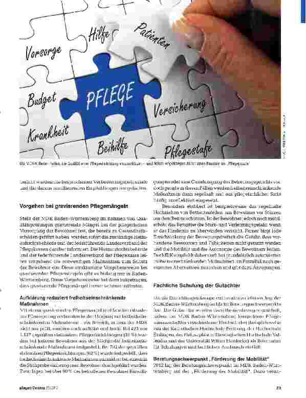 Vorschauseite 2: Beratung auf Augenhöhe