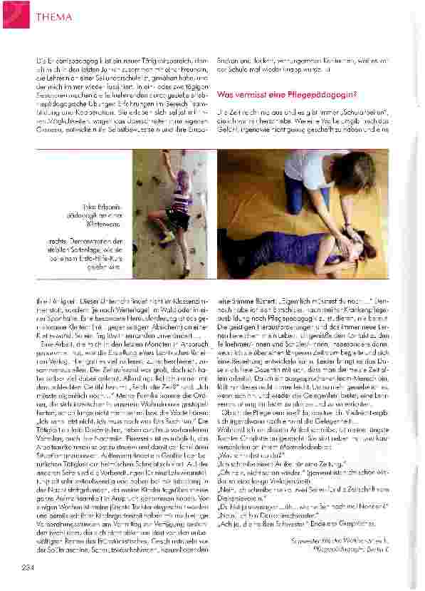 Vorschauseite 3: Aus dem Leben einer Pflegepädagogin - oder: Sind Diakonieschwestern auch Nonnen?