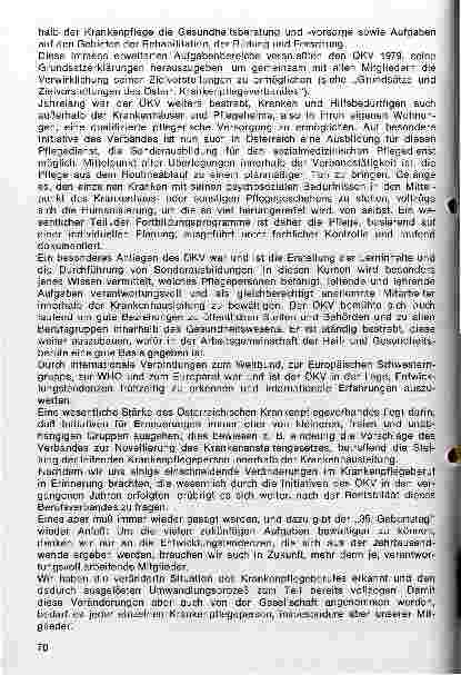 Vorschauseite 2: 35 Jahre Österreichischer Krankenpflegeverband - Permanenz eines Auftrages oder einer Entwicklung