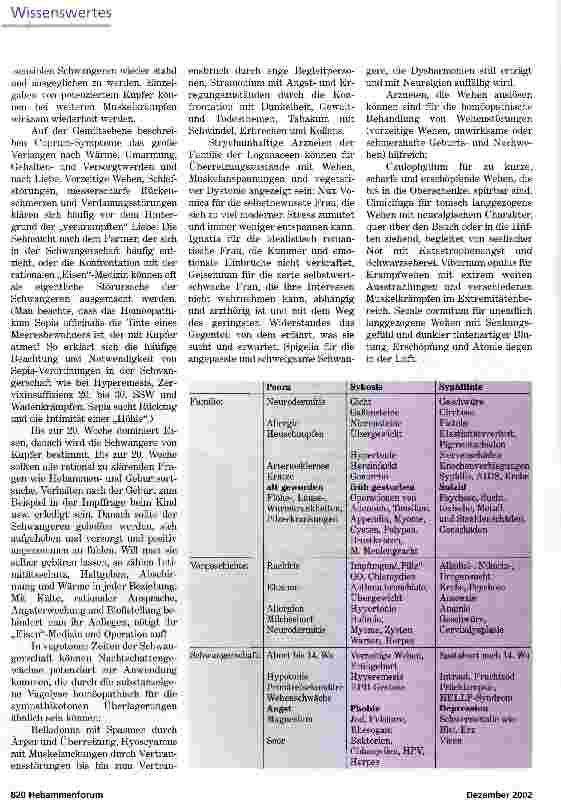 Vorschauseite 3: RISIKOMINIMIERUNG DURCH HOMÖOPATHIETeil II