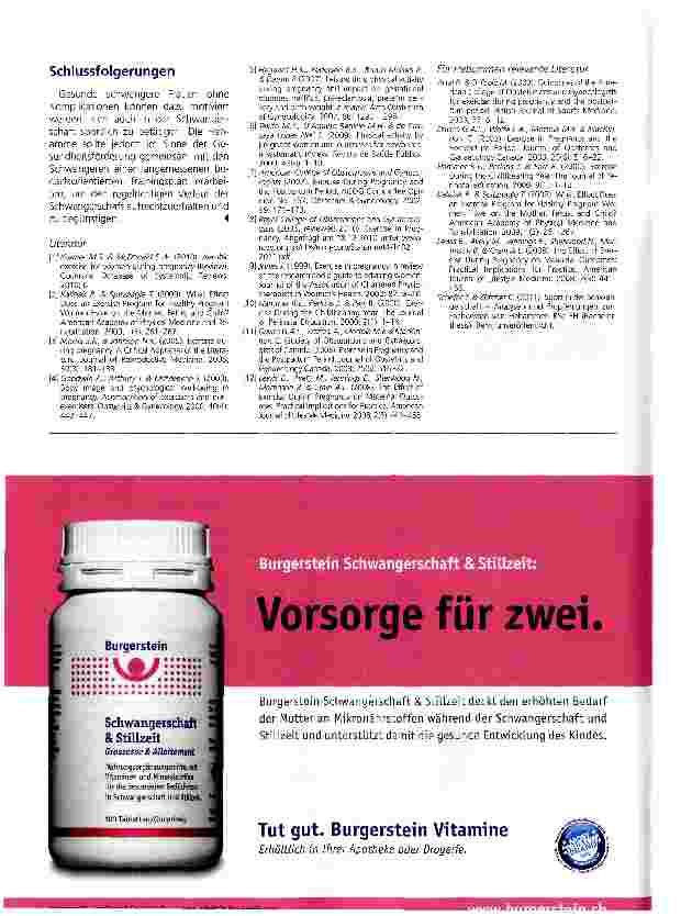 Vorschauseite 2: Sport in der Schwangerschaft