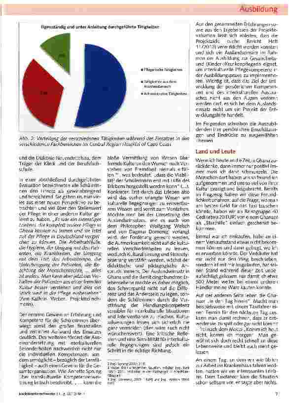Vorschauseite 2: Interkulturelle Pflegekompetenz in der Praxis erfahren - Lernort Ghana