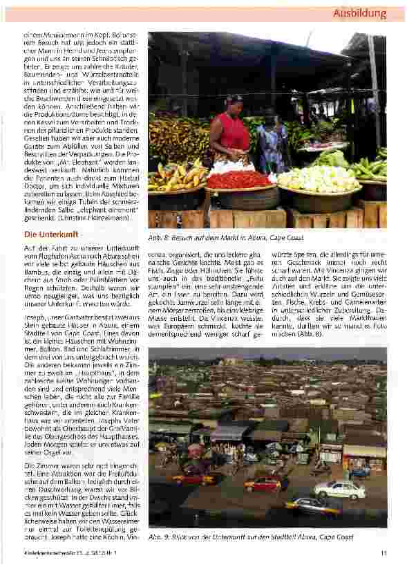 Vorschauseite 6: Interkulturelle Pflegekompetenz in der Praxis erfahren - Lernort Ghana
