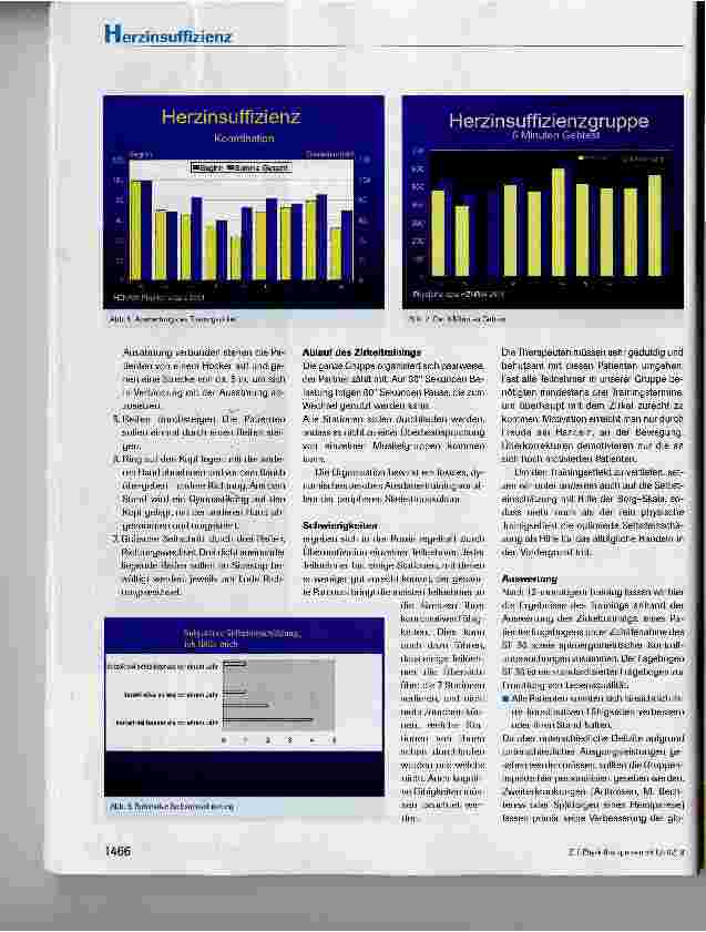 Vorschauseite 3: Effekte der Physiotherapie in einer ambulanten Gruppe von Patienten mit Herzinsuffizienz mit dem klinischen Schweregrad NYHA II