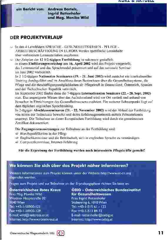 Vorschauseite 2: Pflegekräfte auf dem Weg nach Europa