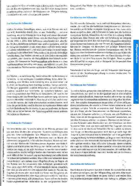 Vorschauseite 4: Kongruente Beziehungspflege Ein Modell zur Gestaltung professioneller Beziehung in der Pflege