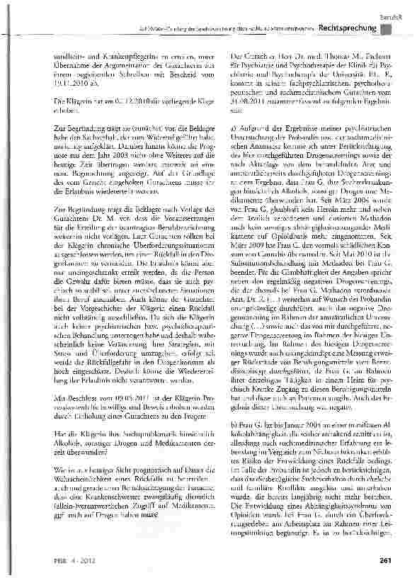 Vorschauseite 3: Zur (Wieder-)Erteilung der Berufsbezeichnung alten Rechts als »Krankenschwester«