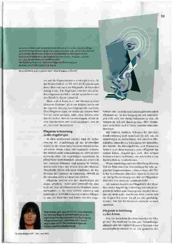 Vorschauseite 2: Die Pflege hirntoter Menschen