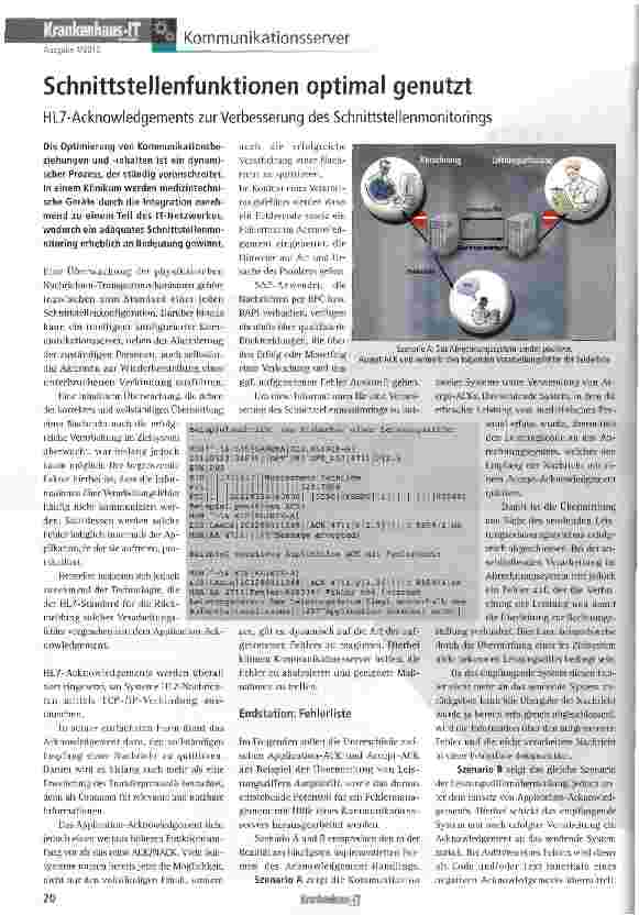 Vorschauseite 1: Schnittstellenfunktionen optimal genutzt