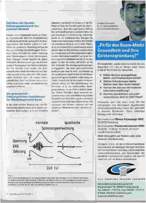 Vorschauseite 2: Grundlagen der Physiotherapie bei spastischer Bewegungsstörung