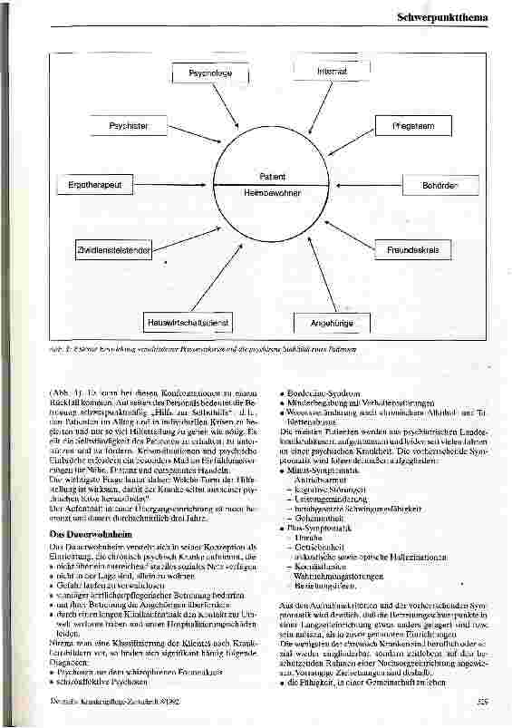Vorschauseite 2: Das Rollenverständnis des Krankenpflegepersonals in einer Langzeiteinrichtung für chronisch psychisch Kranke