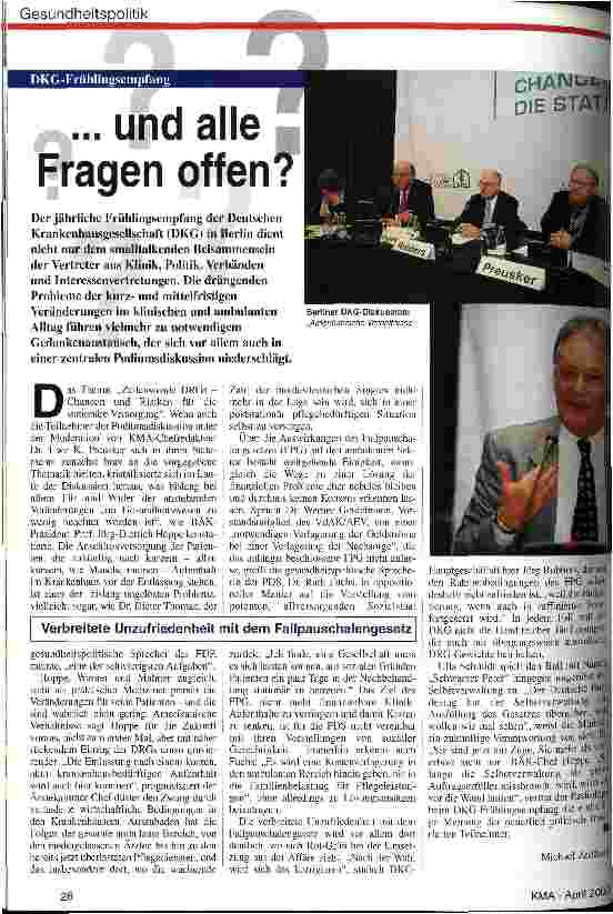 Vorschauseite 1: . .. und alle Fragen offen?