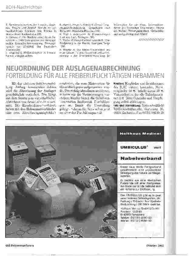 Vorschauseite 3: GENDER MAINSTREAMING (2)FRAUEN SIND ANDERS KRANK ALS MÄNNER