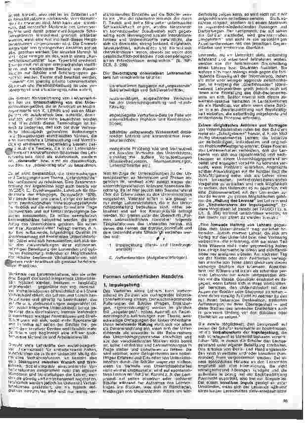 Vorschauseite 2: Unterricht und Lernen 5. Folge: Konstruktives Lehrerverhalten