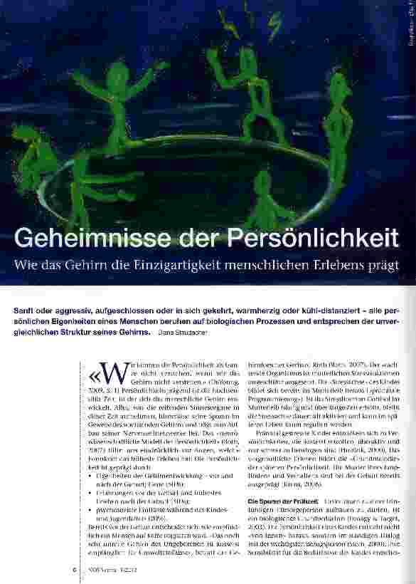 Vorschauseite 1: Geheimnisse der Persönlichkeit