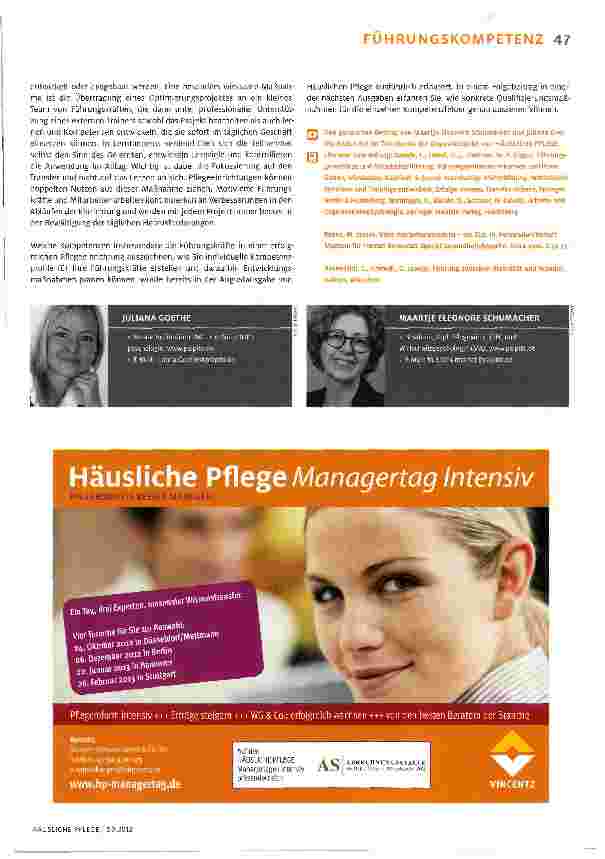 Vorschauseite 4: Den Führungsnachwuchs aufbauen