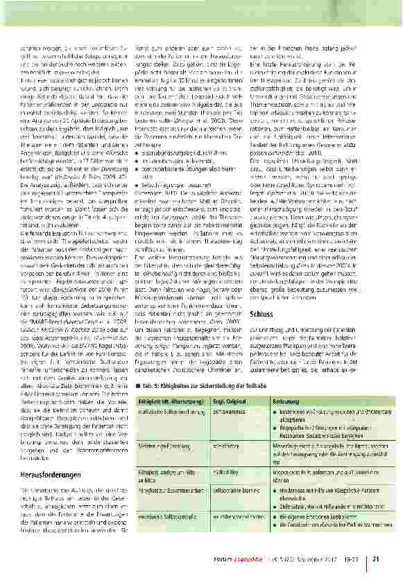 Vorschauseite 4: Wiederherstellung der Gesundheit oder Teilhabe? Ziel und Umsetzung der Logopädie in der stationären Neurorehabilitation