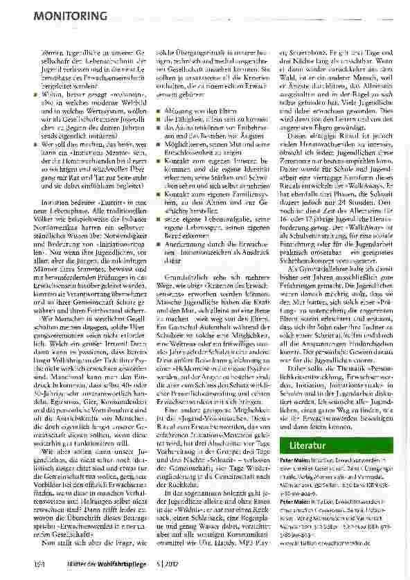 Vorschauseite 2: Erwachsenwerden in einer unreifen Gesellschaft