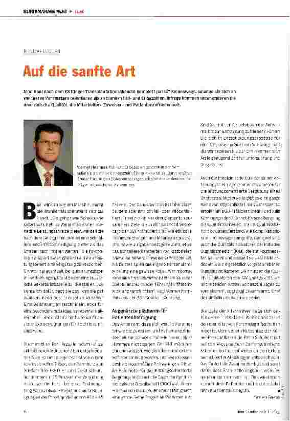 Vorschauseite 1: Auf die sanfte Art