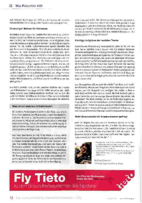 Vorschauseite 2: Warten auf die Regelfinanzierung