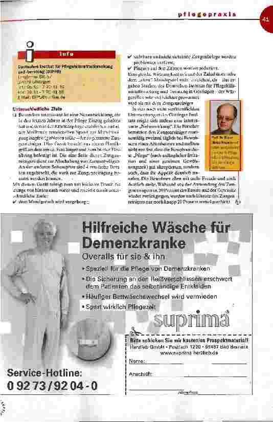 Vorschauseite 3: Von der Hand in den Mund