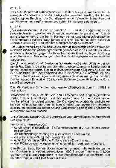 Vorschauseite 2: Neuordnung der Ausbildung in den Pflegeberufen