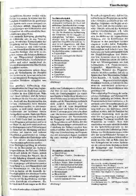 Vorschauseite 2: Anforderungen an Reinigungsund Desinfektionsgeräte für flexible Endoskope