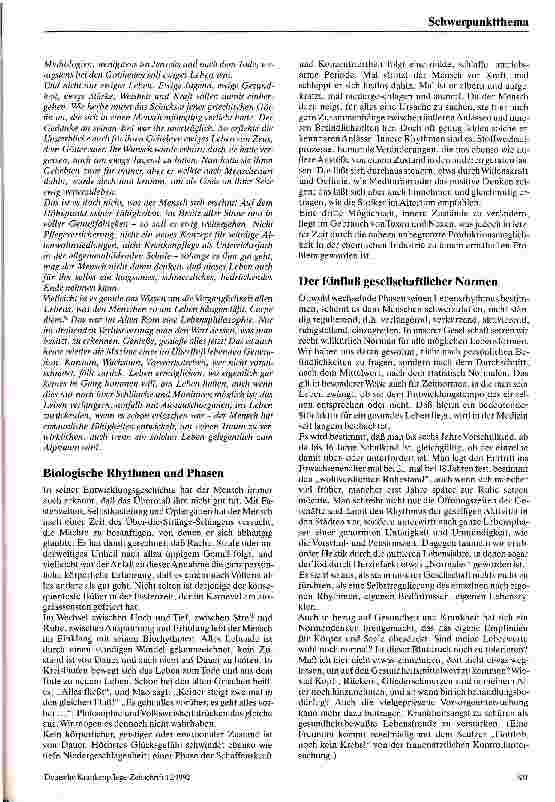 Vorschauseite 2: und wenn sie nicht gestorben sind, so leben sie noch heute Auf dem Weg zu einer Gesundheitspsychologie
